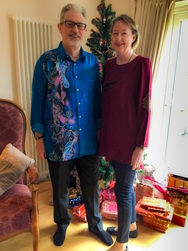 Mayasian clothes on Xmas Day